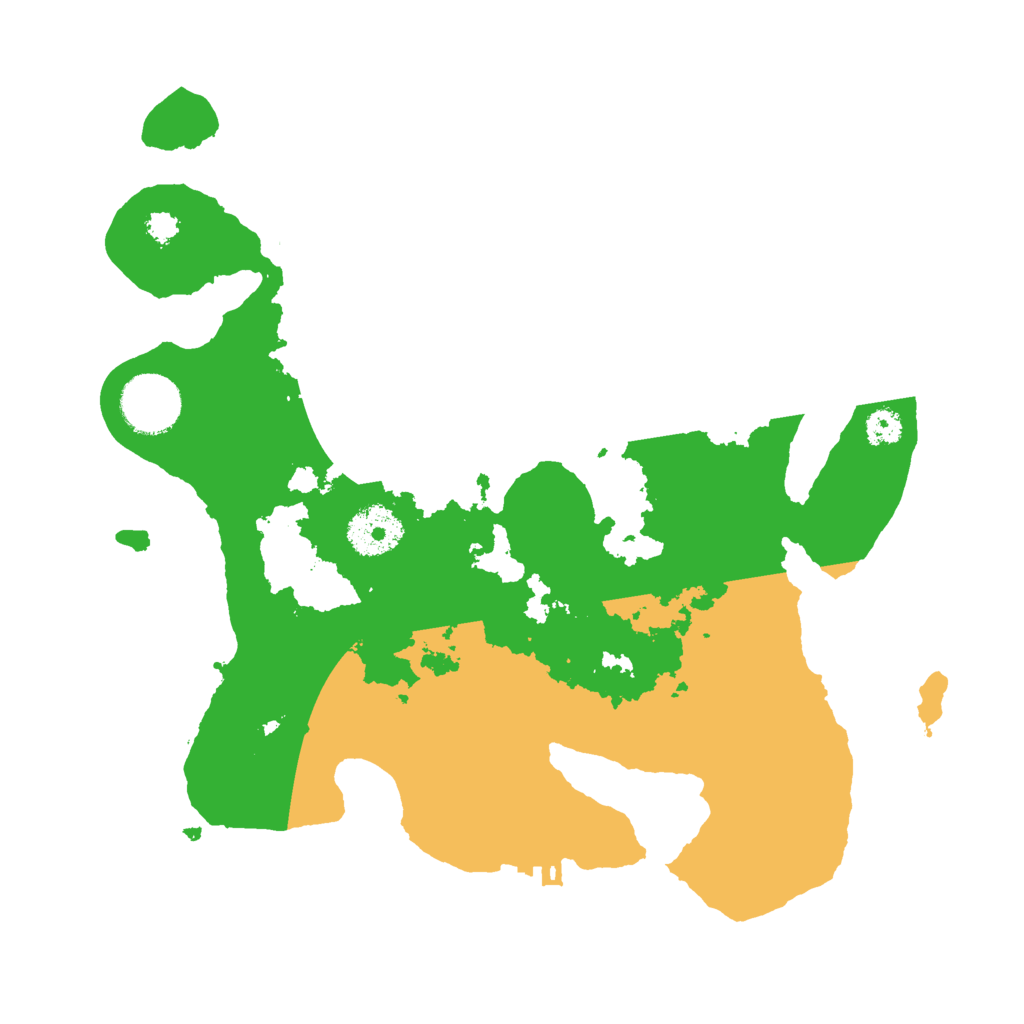 Biome Rust Map: Procedural Map, Size: 3000, Seed: 14379