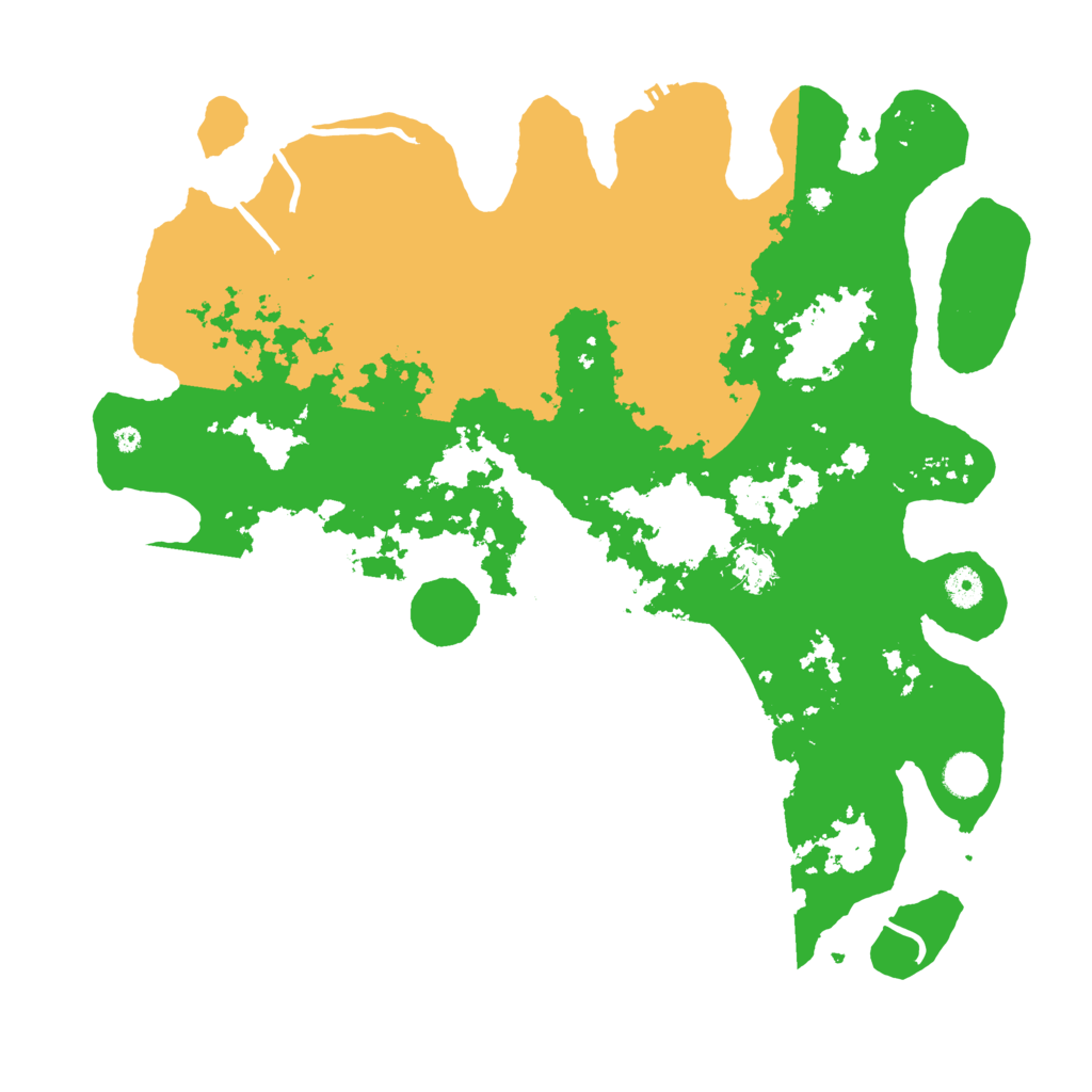 Biome Rust Map: Procedural Map, Size: 4300, Seed: 43813648