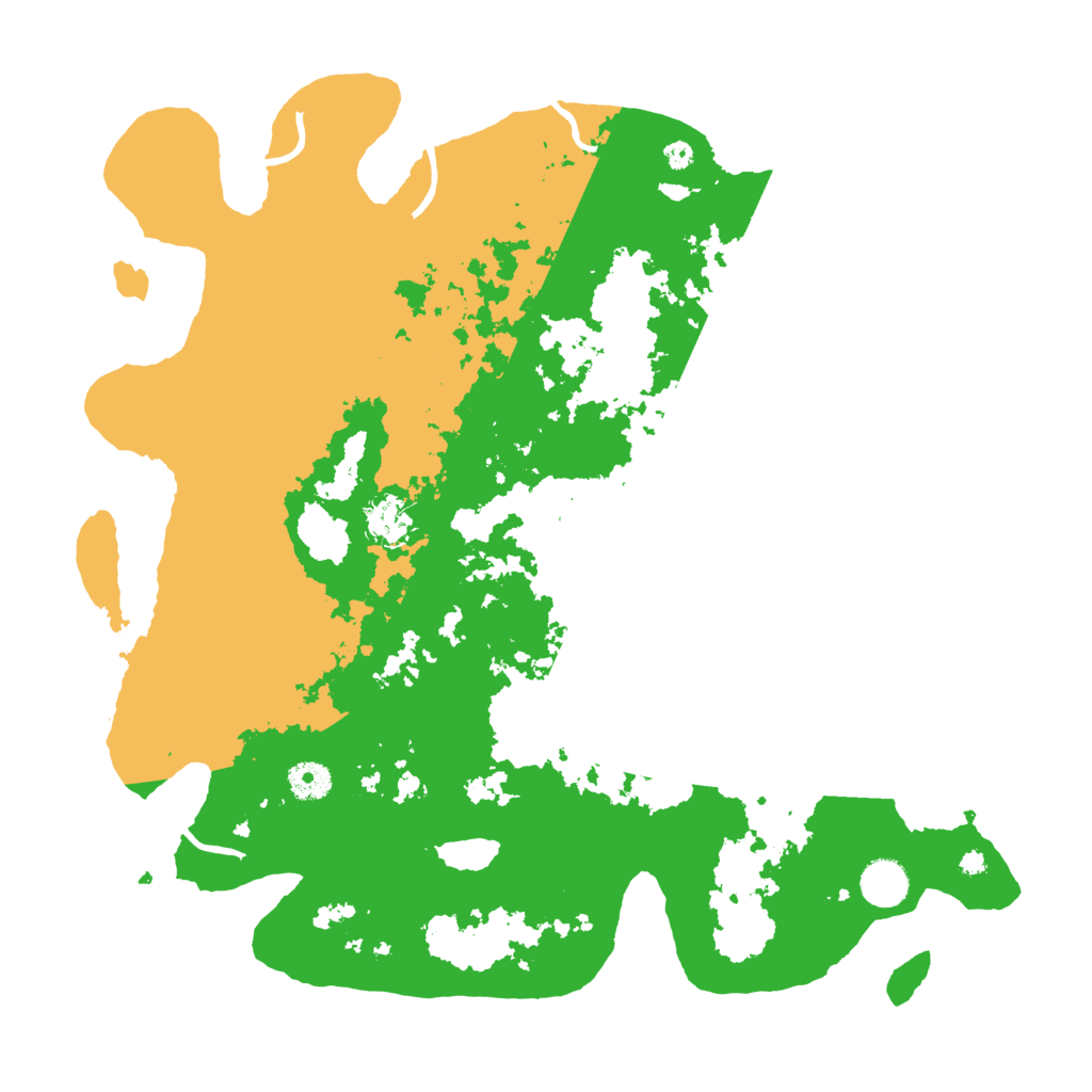 Biome Rust Map: Procedural Map, Size: 4000, Seed: 4776558