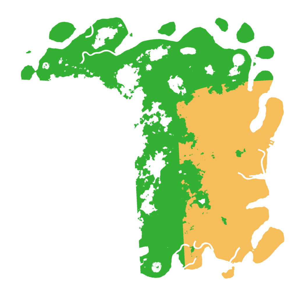 Biome Rust Map: Procedural Map, Size: 4400, Seed: 8665510