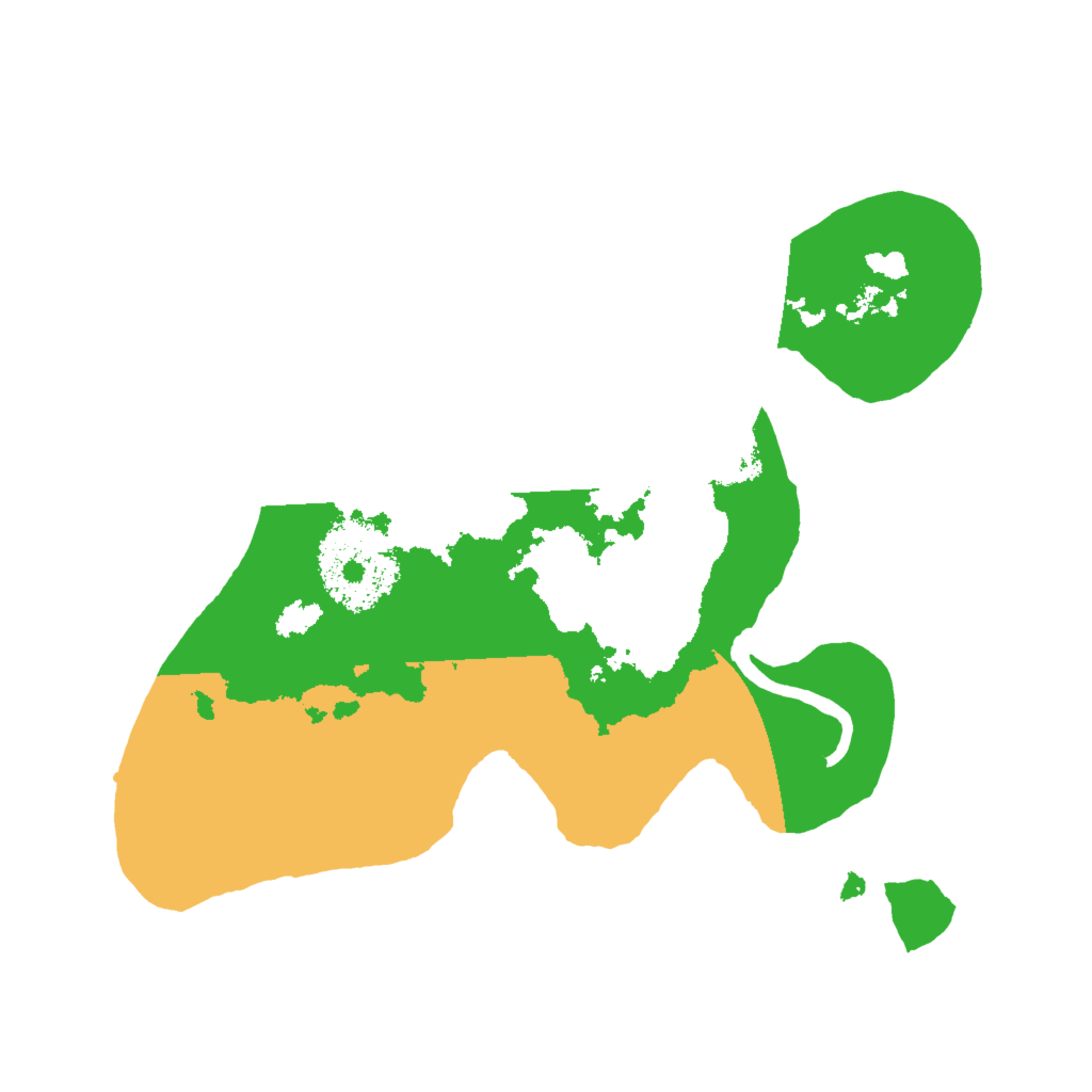 Biome Rust Map: Procedural Map, Size: 2000, Seed: 456308580