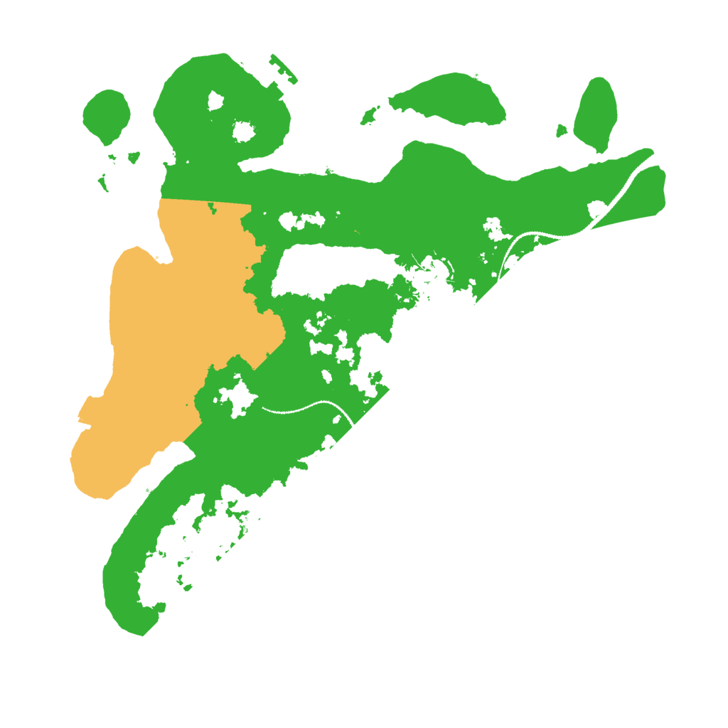 Biome Rust Map: Procedural Map, Size: 3000, Seed: 1845329