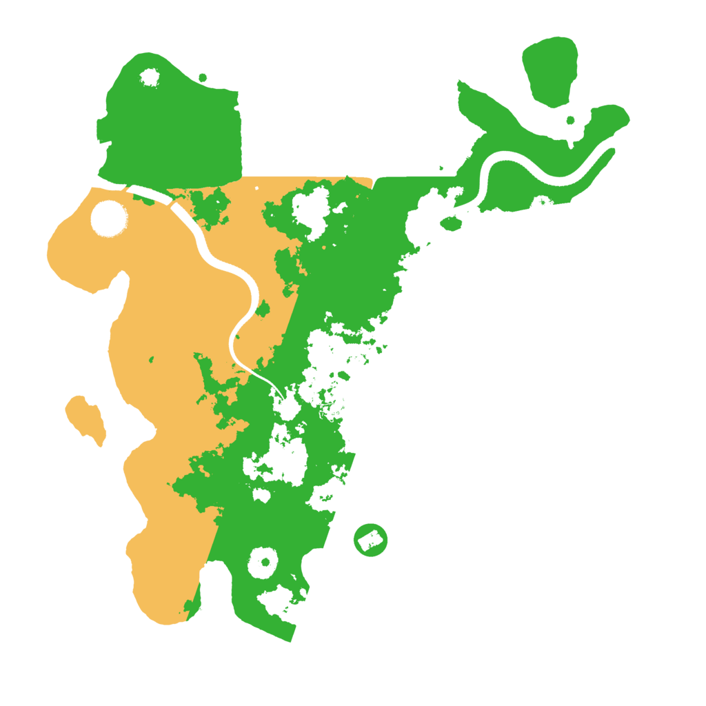 Biome Rust Map: Procedural Map, Size: 3400, Seed: 6786