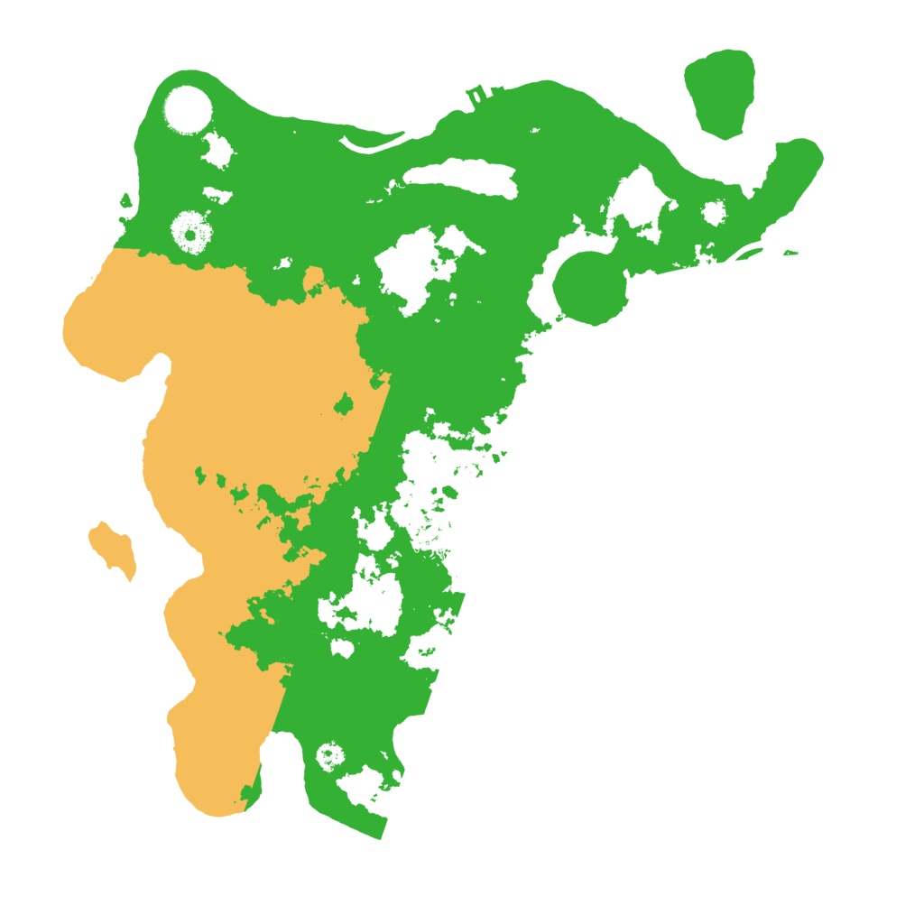 Biome Rust Map: Procedural Map, Size: 3400, Seed: 6786