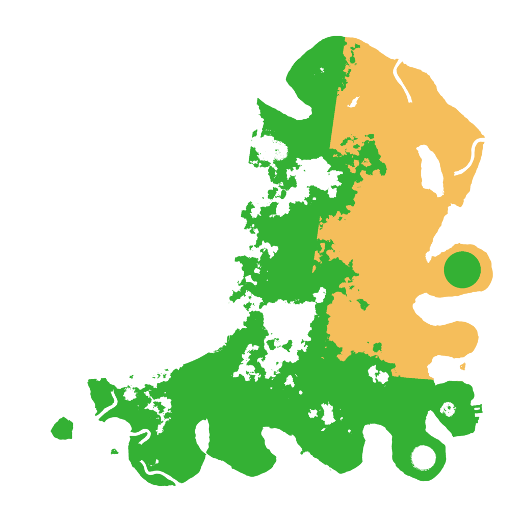 Biome Rust Map: Procedural Map, Size: 3750, Seed: 30573076