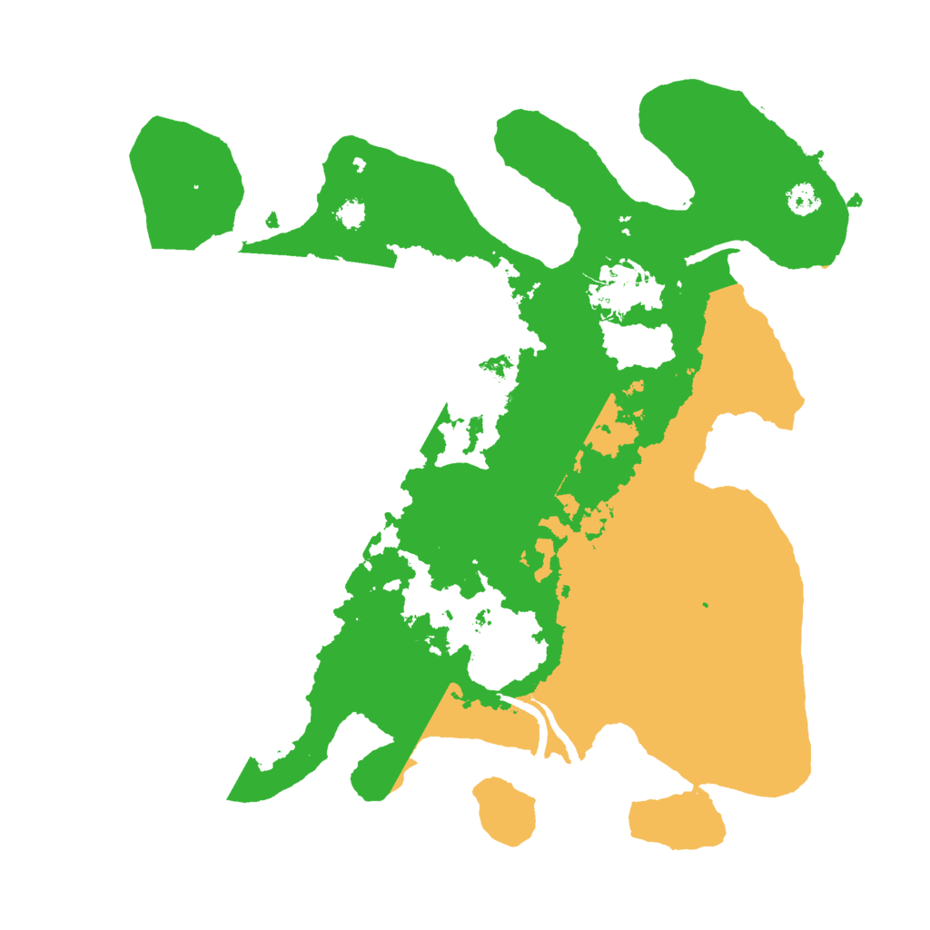 Biome Rust Map: Procedural Map, Size: 3000, Seed: 5187096