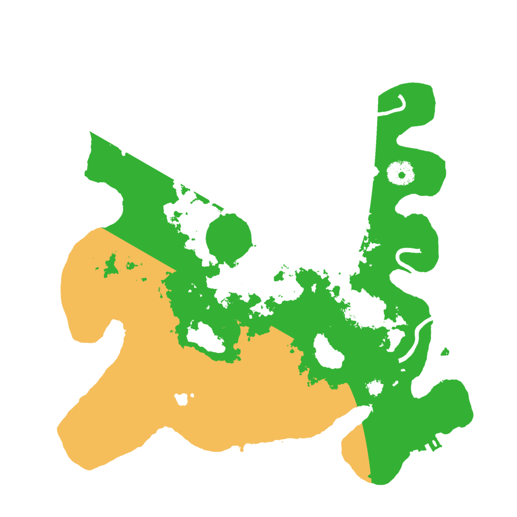 Biome Rust Map: Procedural Map, Size: 3000, Seed: 1121765396