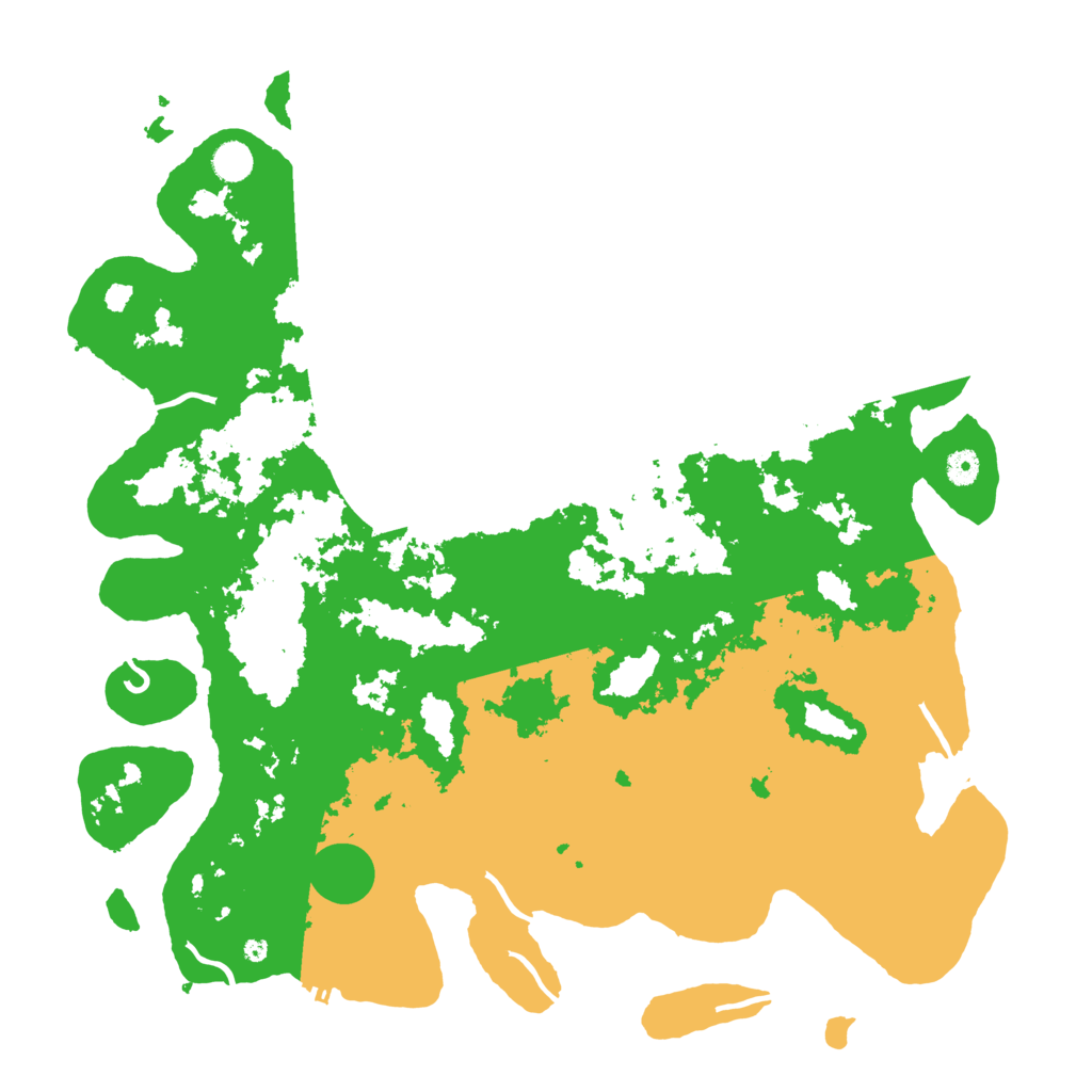 Biome Rust Map: Procedural Map, Size: 4750, Seed: 755281268