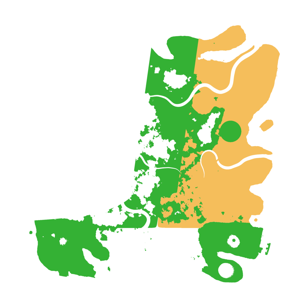 Biome Rust Map: Procedural Map, Size: 3750, Seed: 6516225