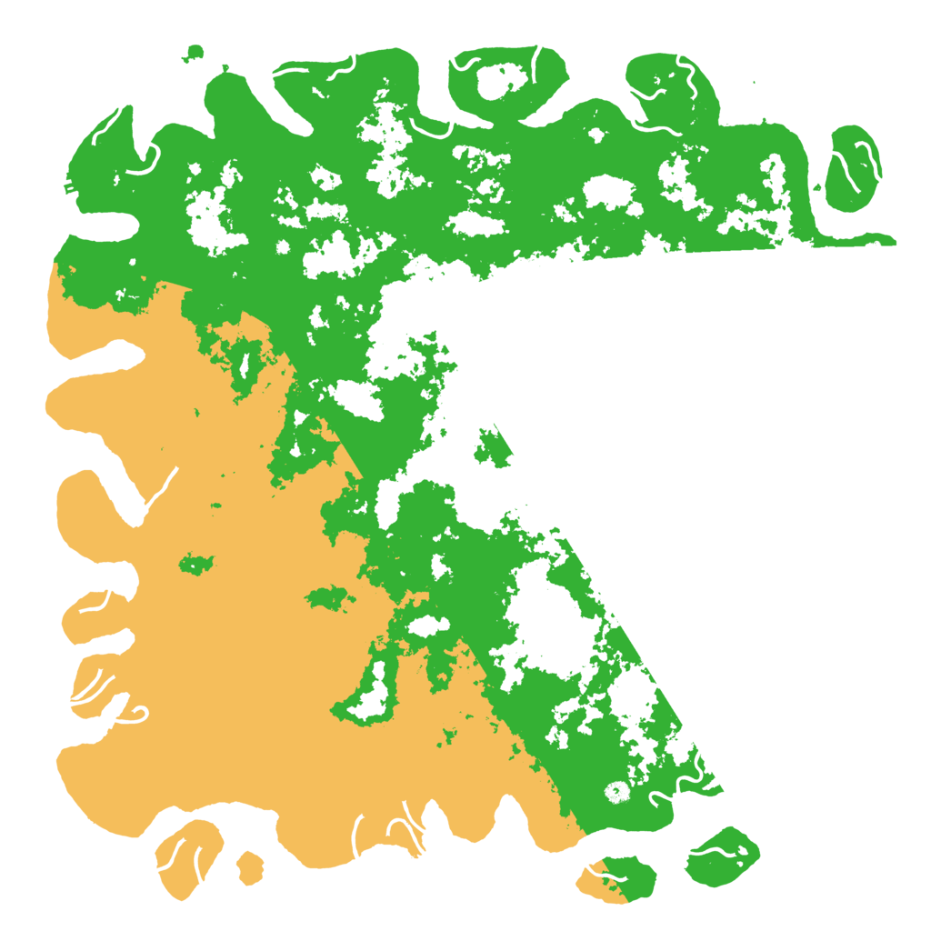 Biome Rust Map: Procedural Map, Size: 6000, Seed: 1921356
