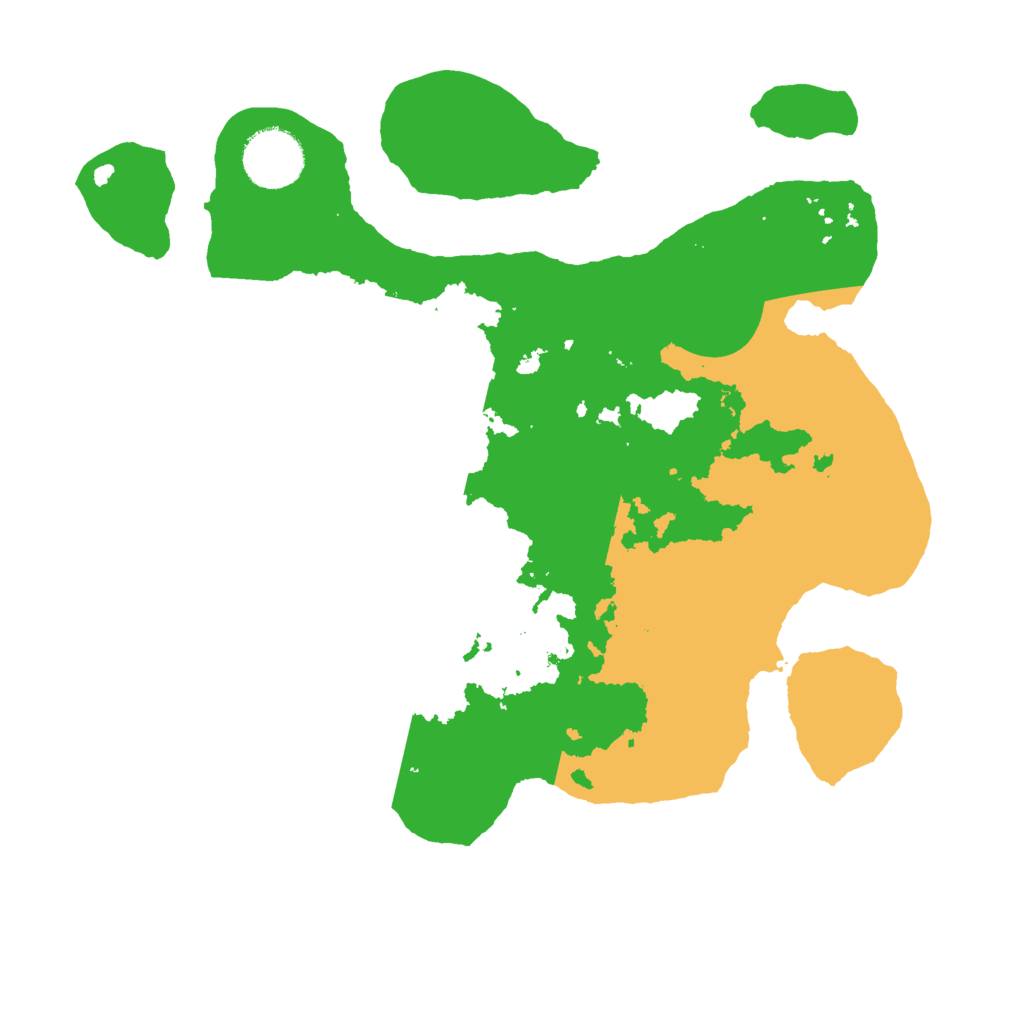 Biome Rust Map: Barren, Size: 3000, Seed: 1000