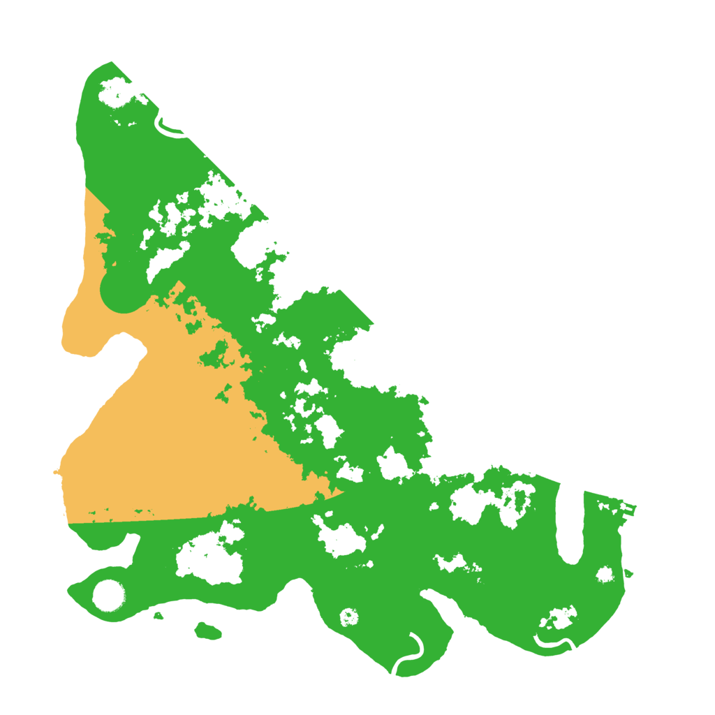 Biome Rust Map: Procedural Map, Size: 3950, Seed: 42342034