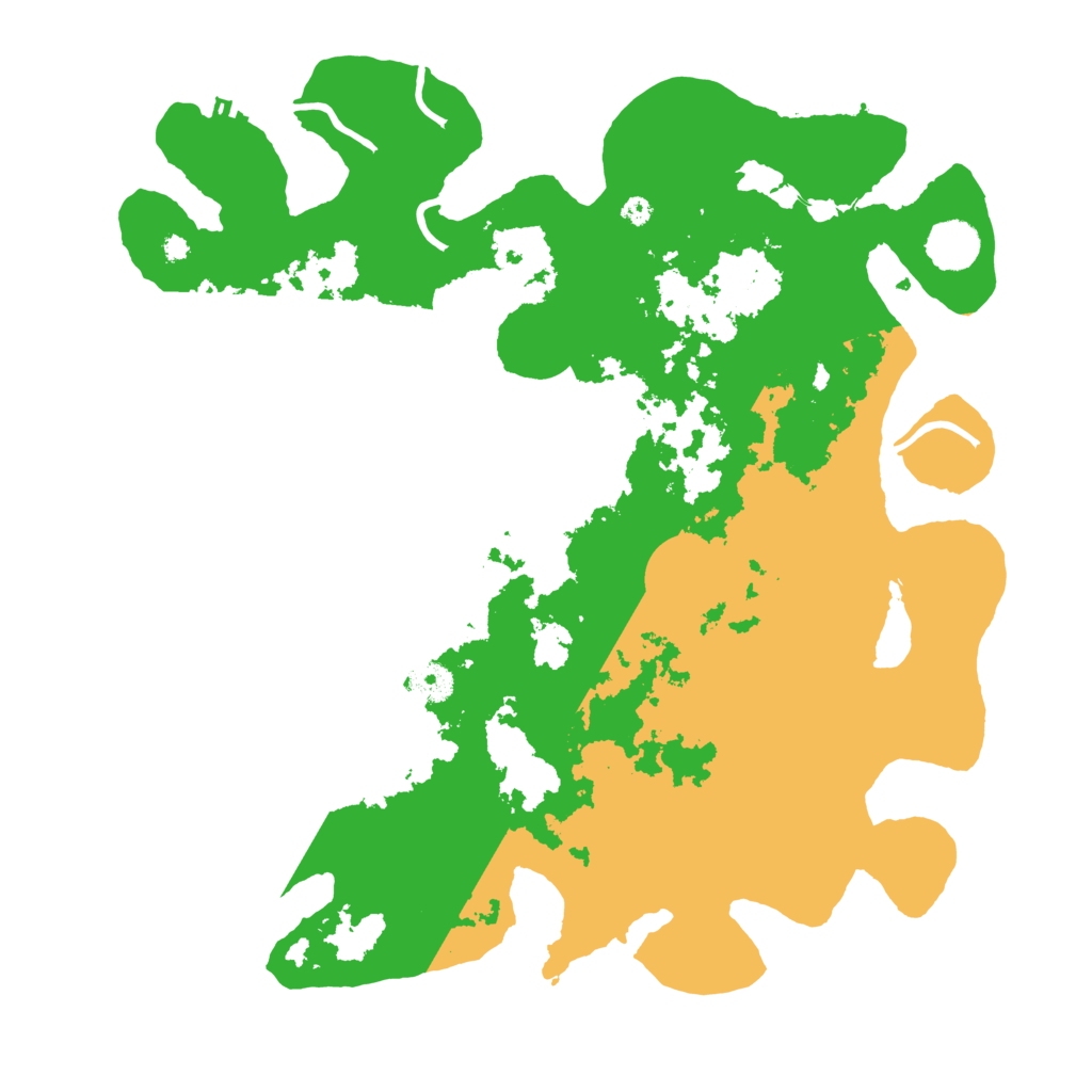 Biome Rust Map: Procedural Map, Size: 3900, Seed: 44660166