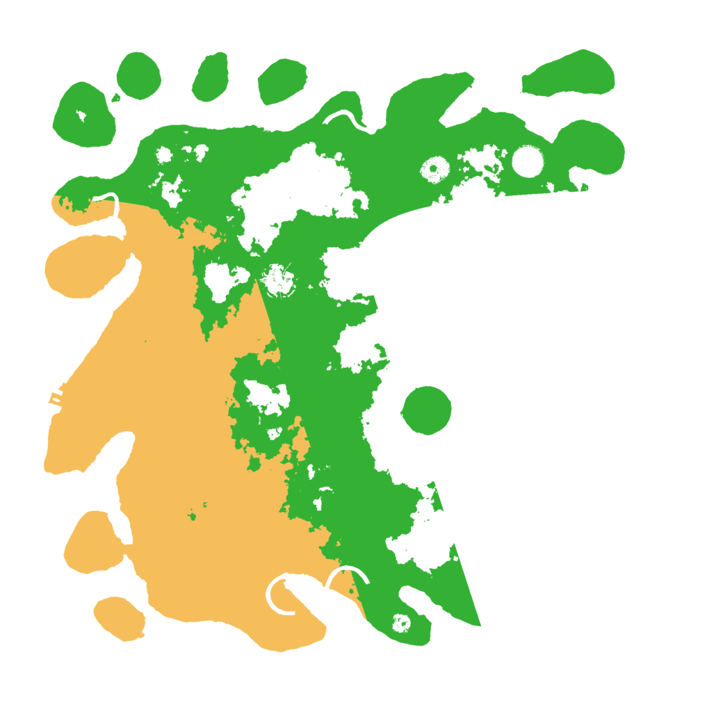 Biome Rust Map: Procedural Map, Size: 3950, Seed: 95379747