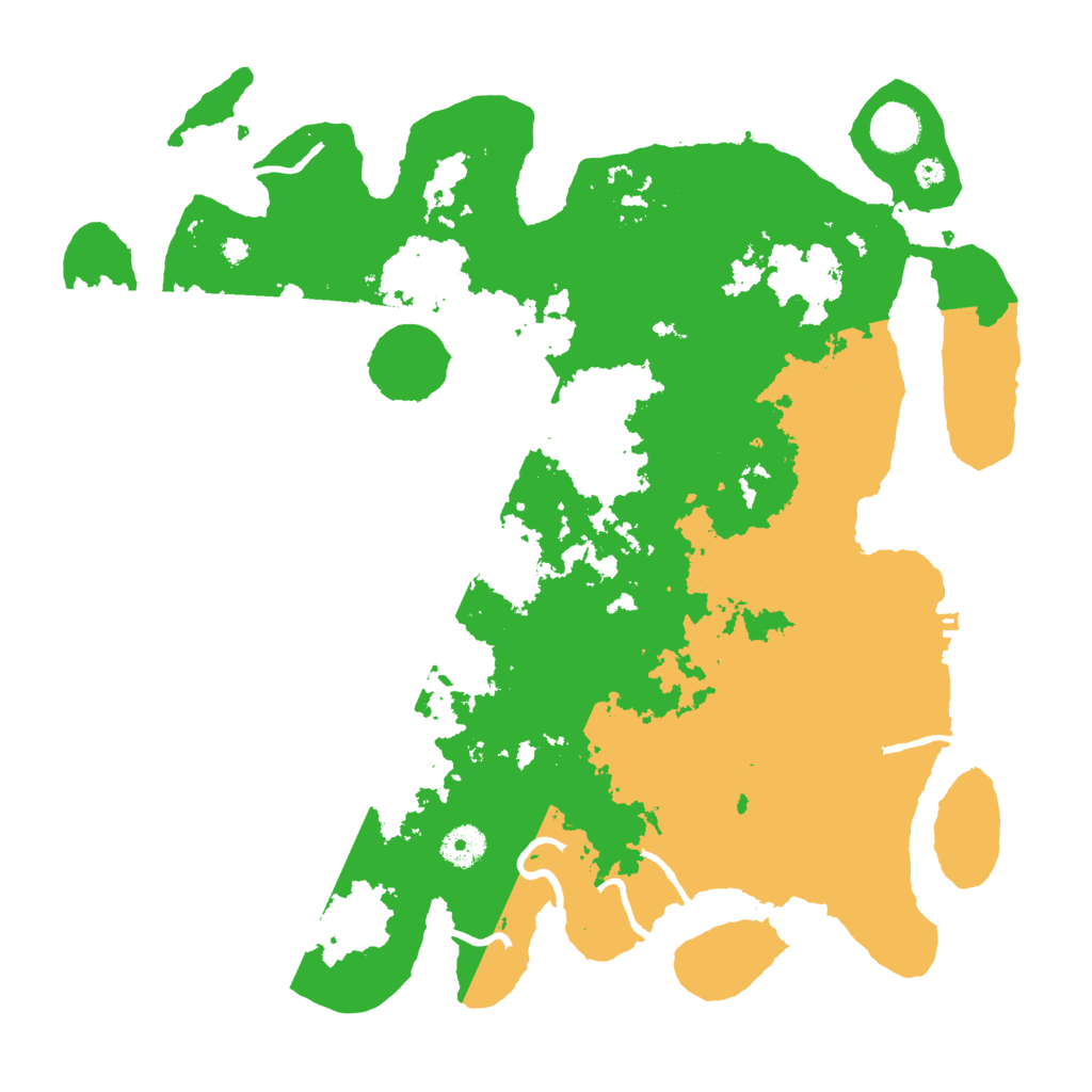 Biome Rust Map: Procedural Map, Size: 3850, Seed: 27466959