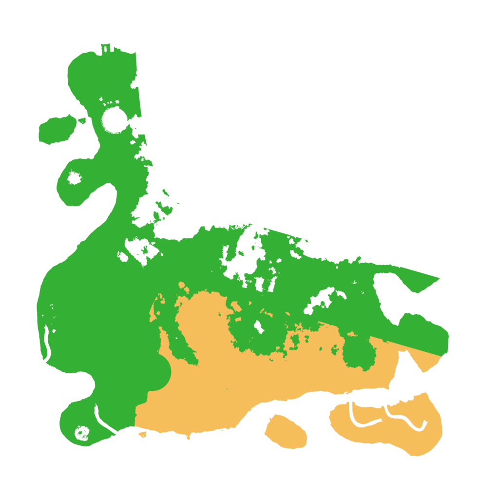 Biome Rust Map: Procedural Map, Size: 3450, Seed: 67227326