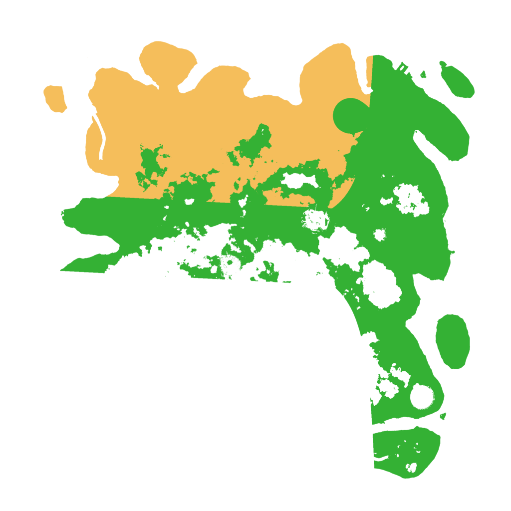 Biome Rust Map: Procedural Map, Size: 3800, Seed: 78103790