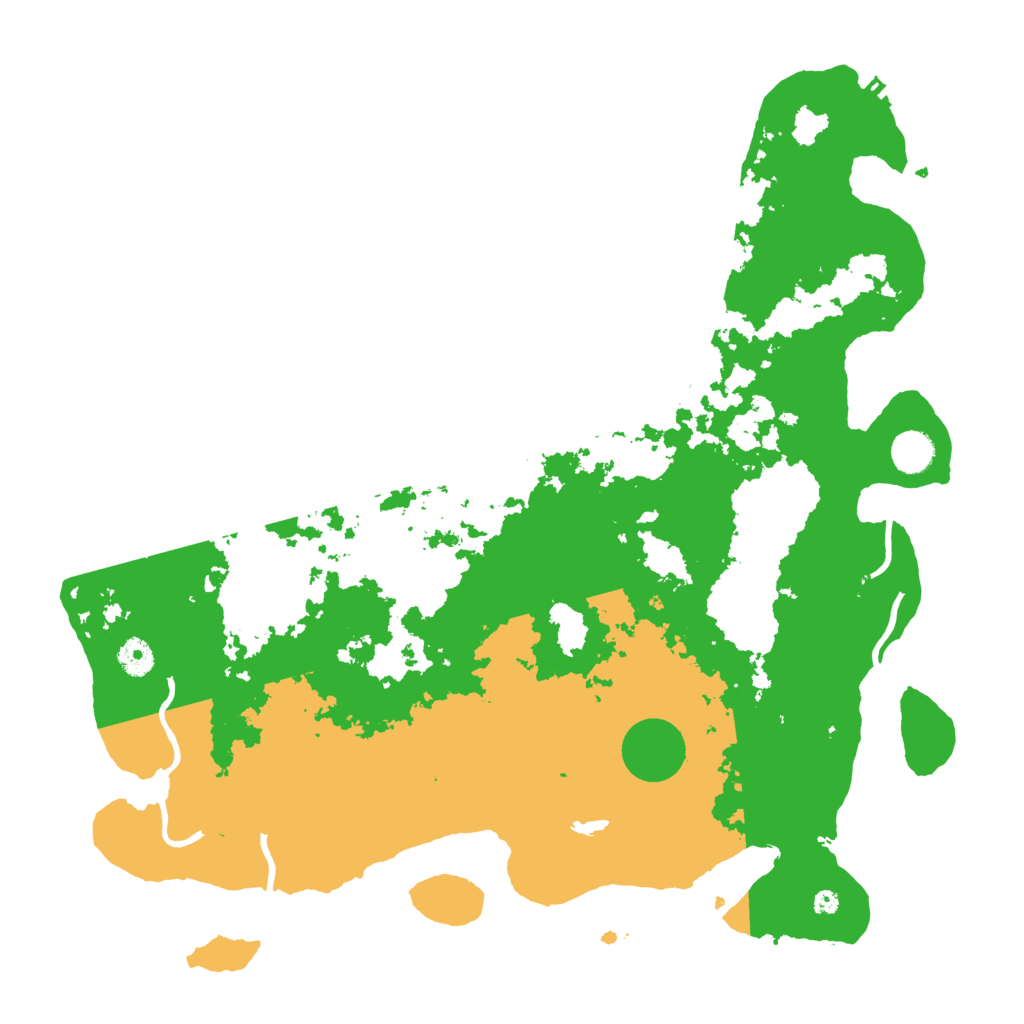 Biome Rust Map: Procedural Map, Size: 4250, Seed: 916238454