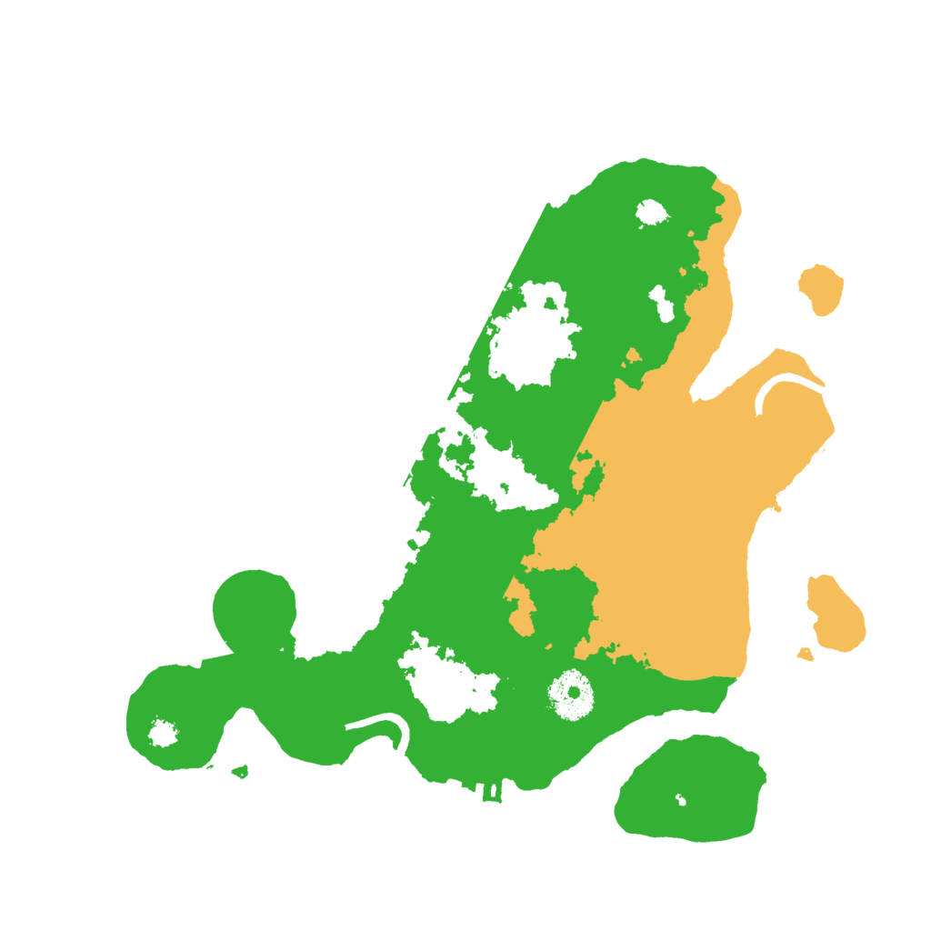Biome Rust Map: Procedural Map, Size: 3000, Seed: 82615