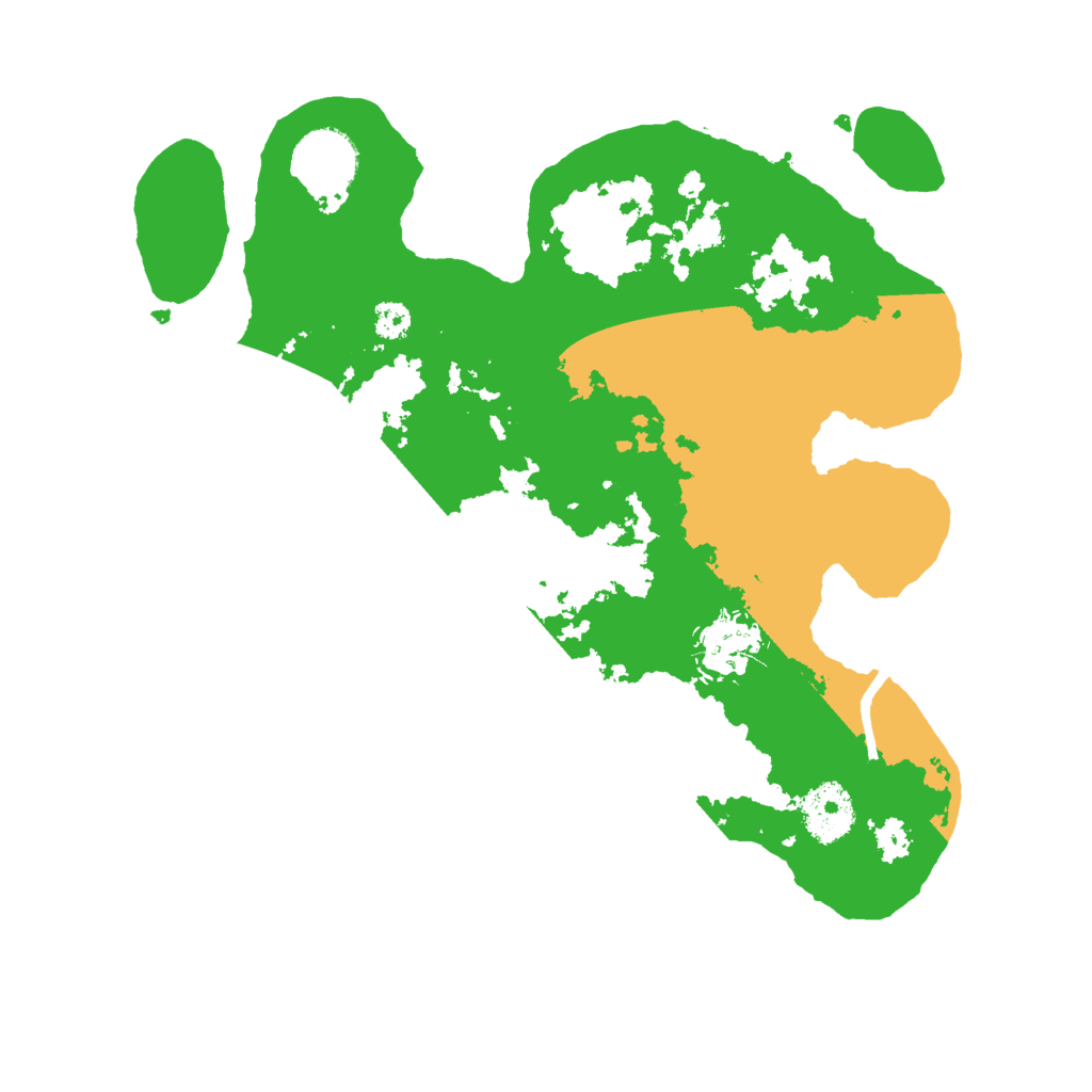 Biome Rust Map: Procedural Map, Size: 3000, Seed: 4178294