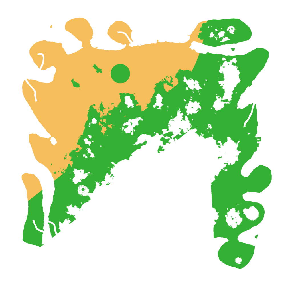Biome Rust Map: Procedural Map, Size: 4000, Seed: 1579514750