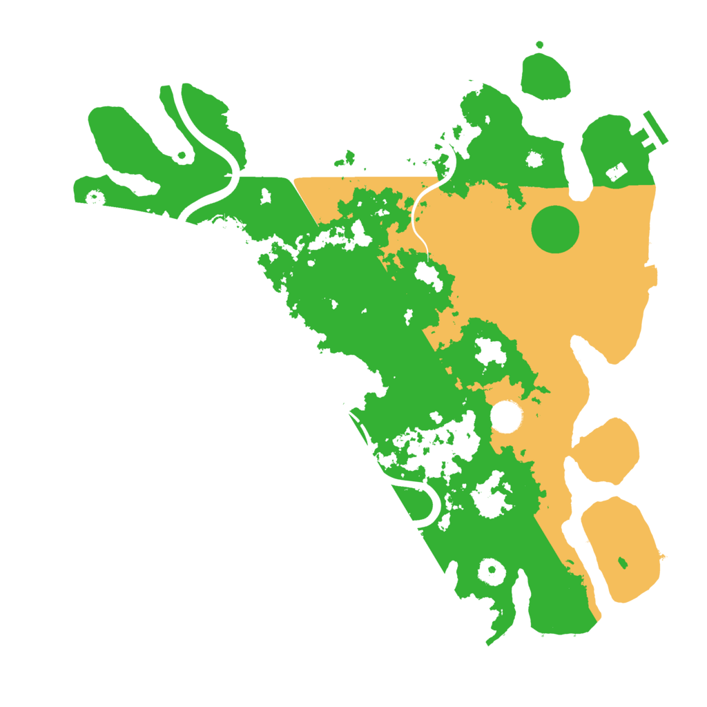 Biome Rust Map: Procedural Map, Size: 3900, Seed: 37659853