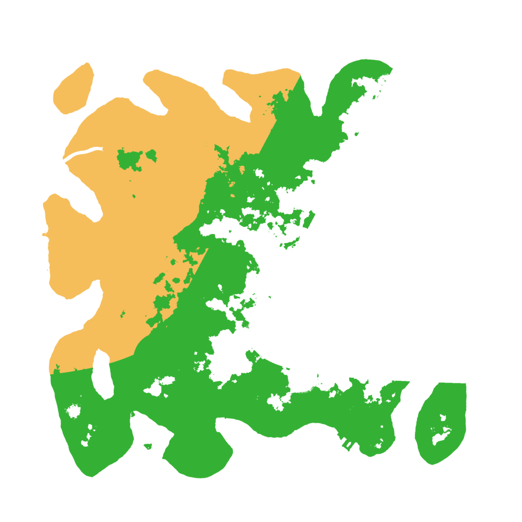 Biome Rust Map: Procedural Map, Size: 3500, Seed: 124800042