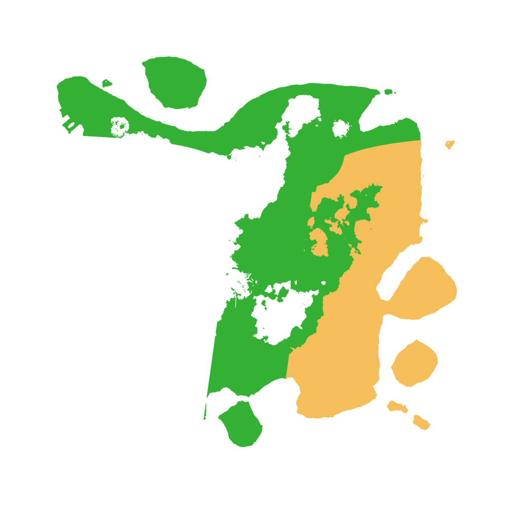 Biome Rust Map: Procedural Map, Size: 2700, Seed: 56356