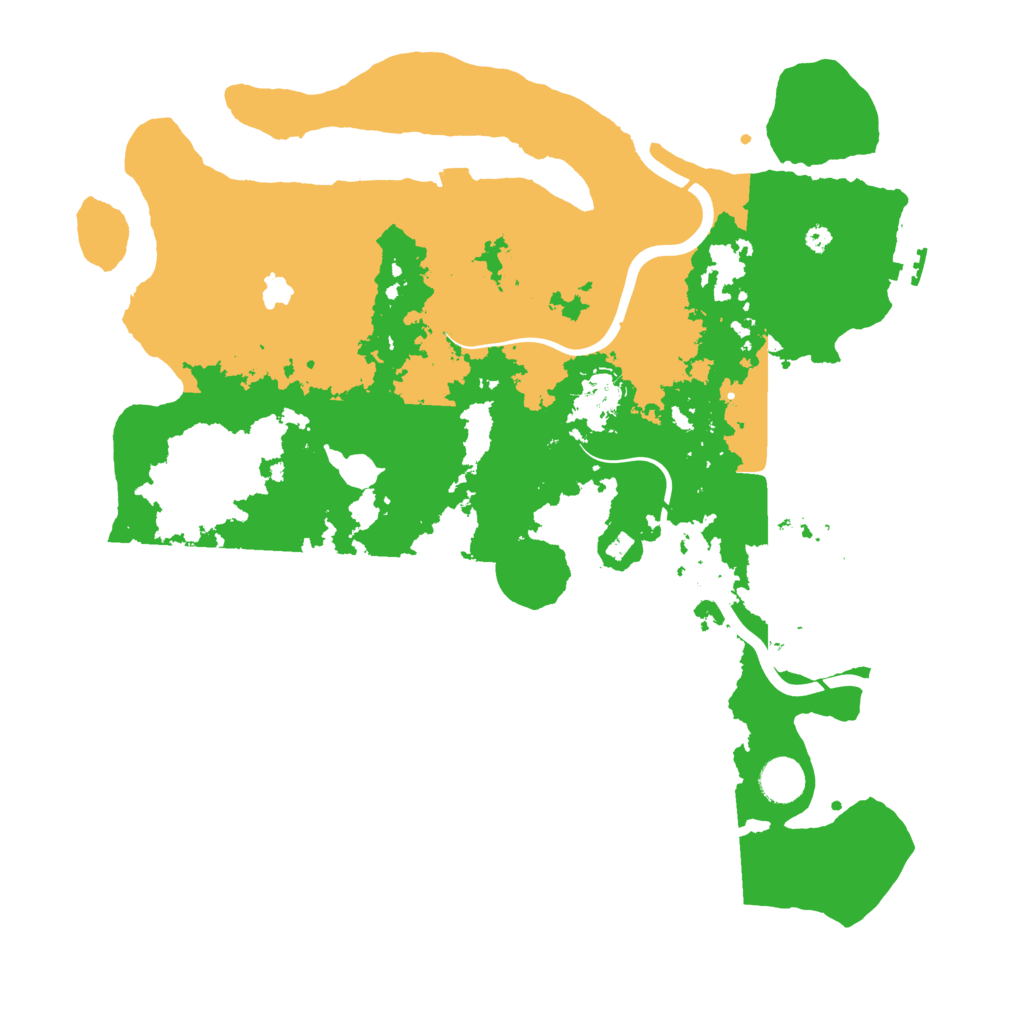 Biome Rust Map: Procedural Map, Size: 4000, Seed: 28600