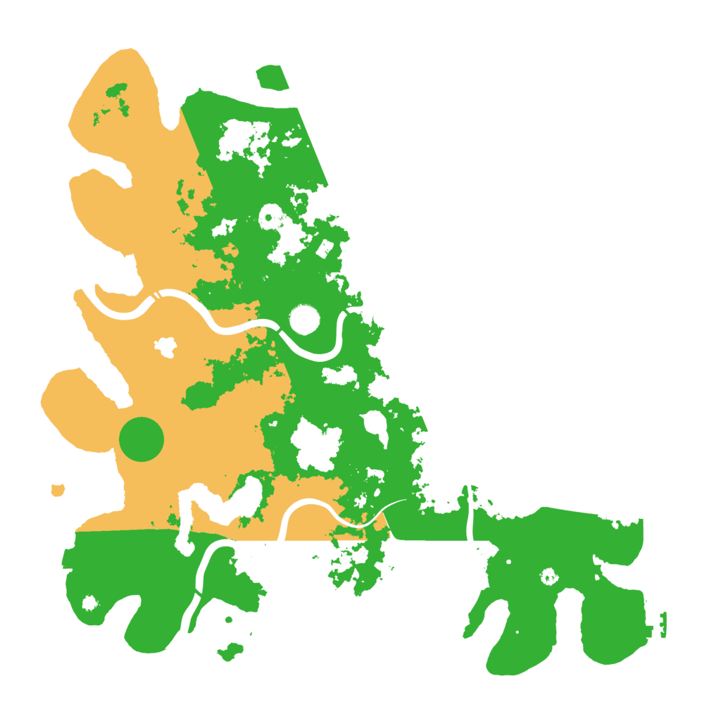 Biome Rust Map: Procedural Map, Size: 4250, Seed: 8574544