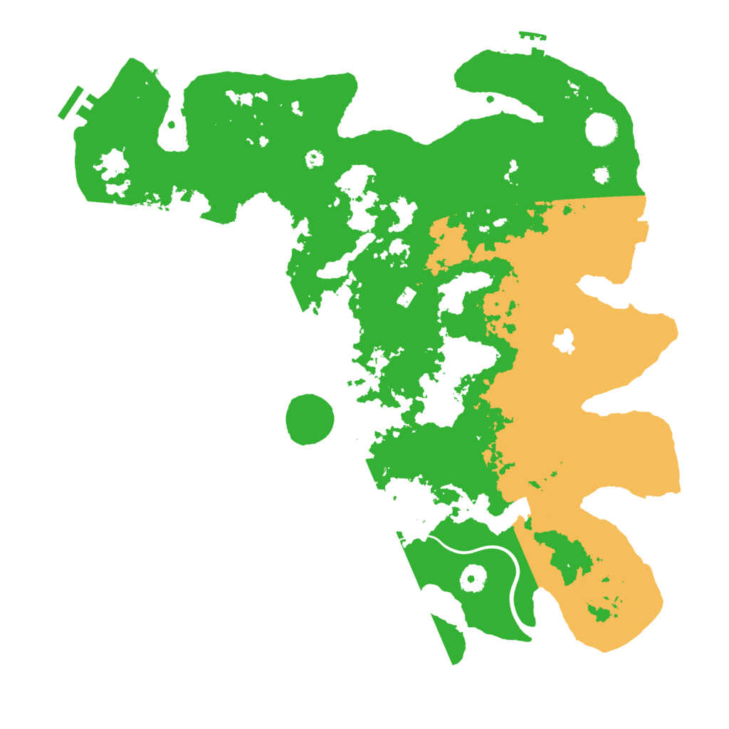 Biome Rust Map: Procedural Map, Size: 4000, Seed: 928923269