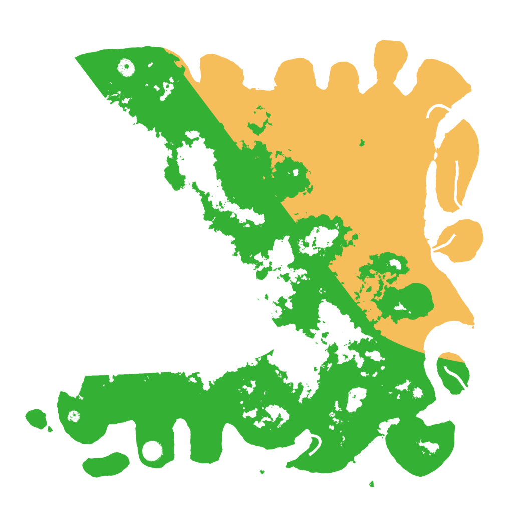 Biome Rust Map: Procedural Map, Size: 4500, Seed: 5985982