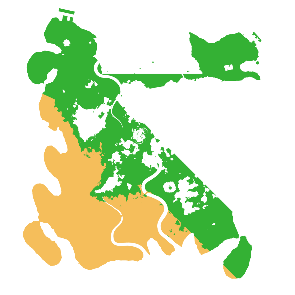 Biome Rust Map: Procedural Map, Size: 3750, Seed: 11587970