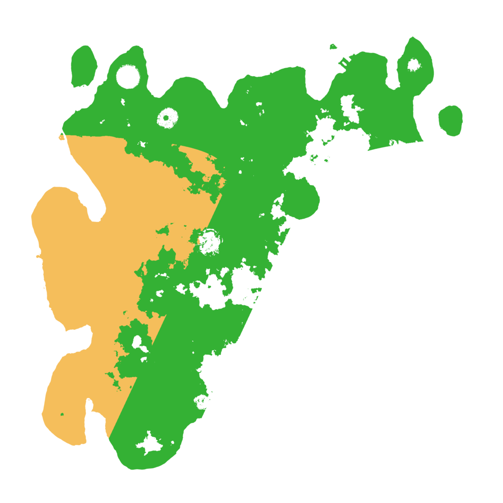 Biome Rust Map: Procedural Map, Size: 3750, Seed: 23191242