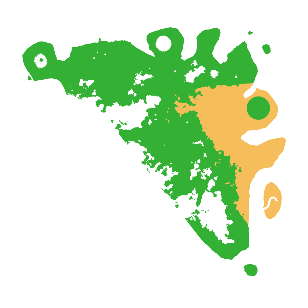 Biome Rust Map: Procedural Map, Size: 3500, Seed: 878565435