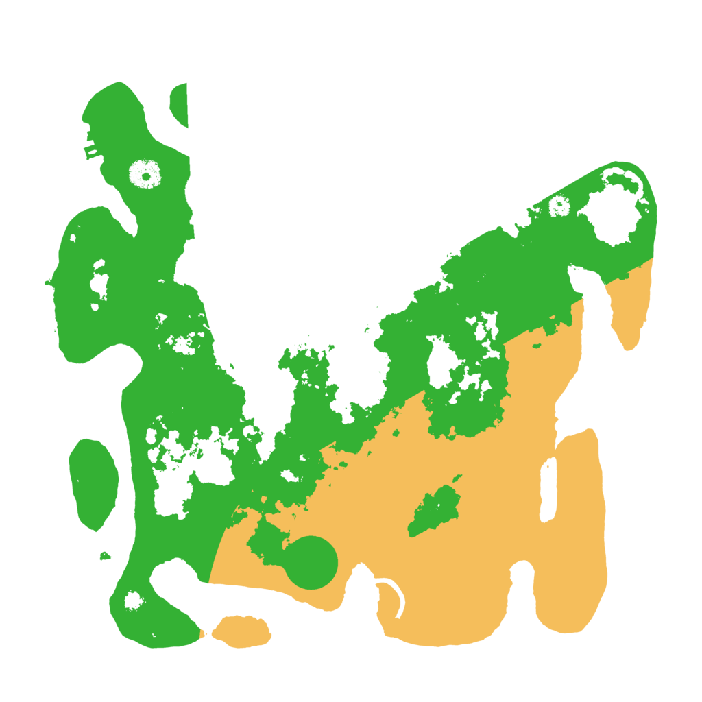 Biome Rust Map: Procedural Map, Size: 3450, Seed: 77384997