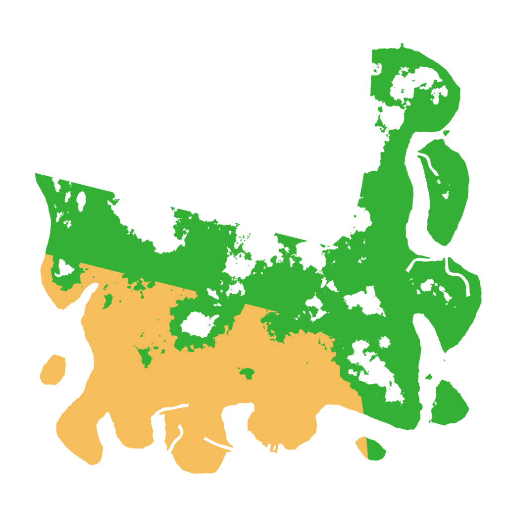 Biome Rust Map: Procedural Map, Size: 4000, Seed: 733777790