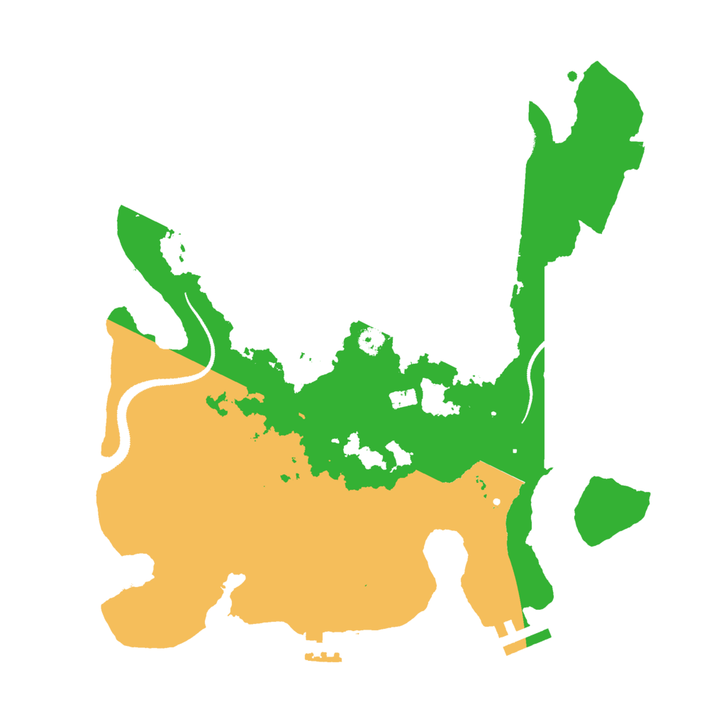 Biome Rust Map: Procedural Map, Size: 3000, Seed: 1382447650