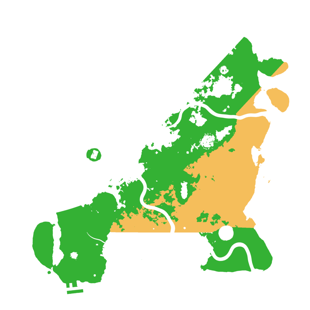 Biome Rust Map: Procedural Map, Size: 3850, Seed: 85540262
