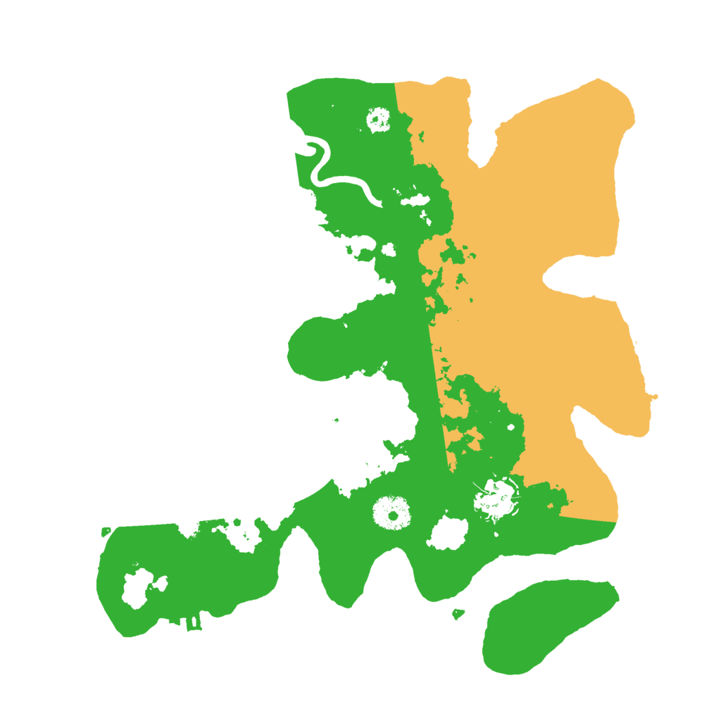 Biome Rust Map: Procedural Map, Size: 3000, Seed: 455596355