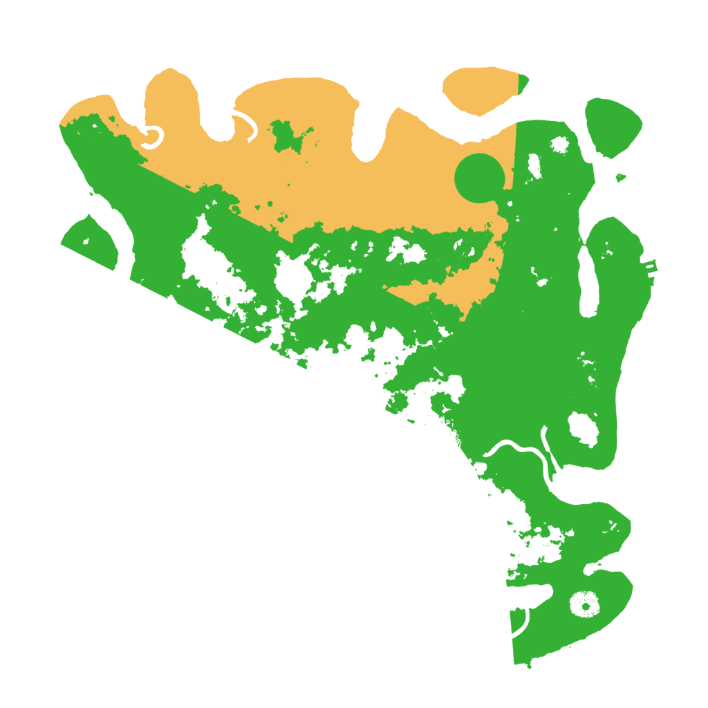 Biome Rust Map: Procedural Map, Size: 3750, Seed: 25841414