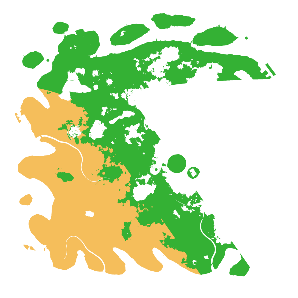Biome Rust Map: Procedural Map, Size: 4250, Seed: 913222951