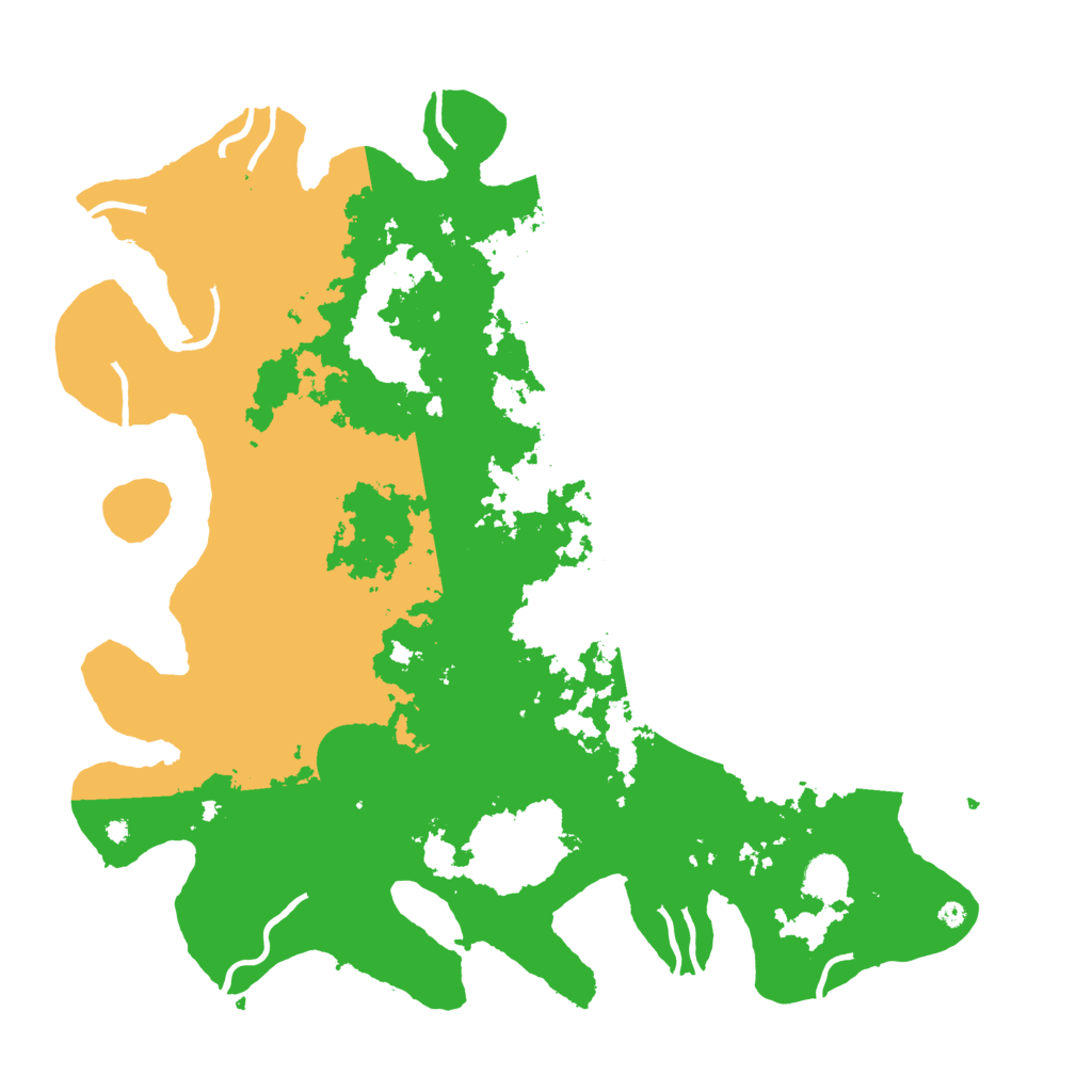 Biome Rust Map: Procedural Map, Size: 4400, Seed: 7007832