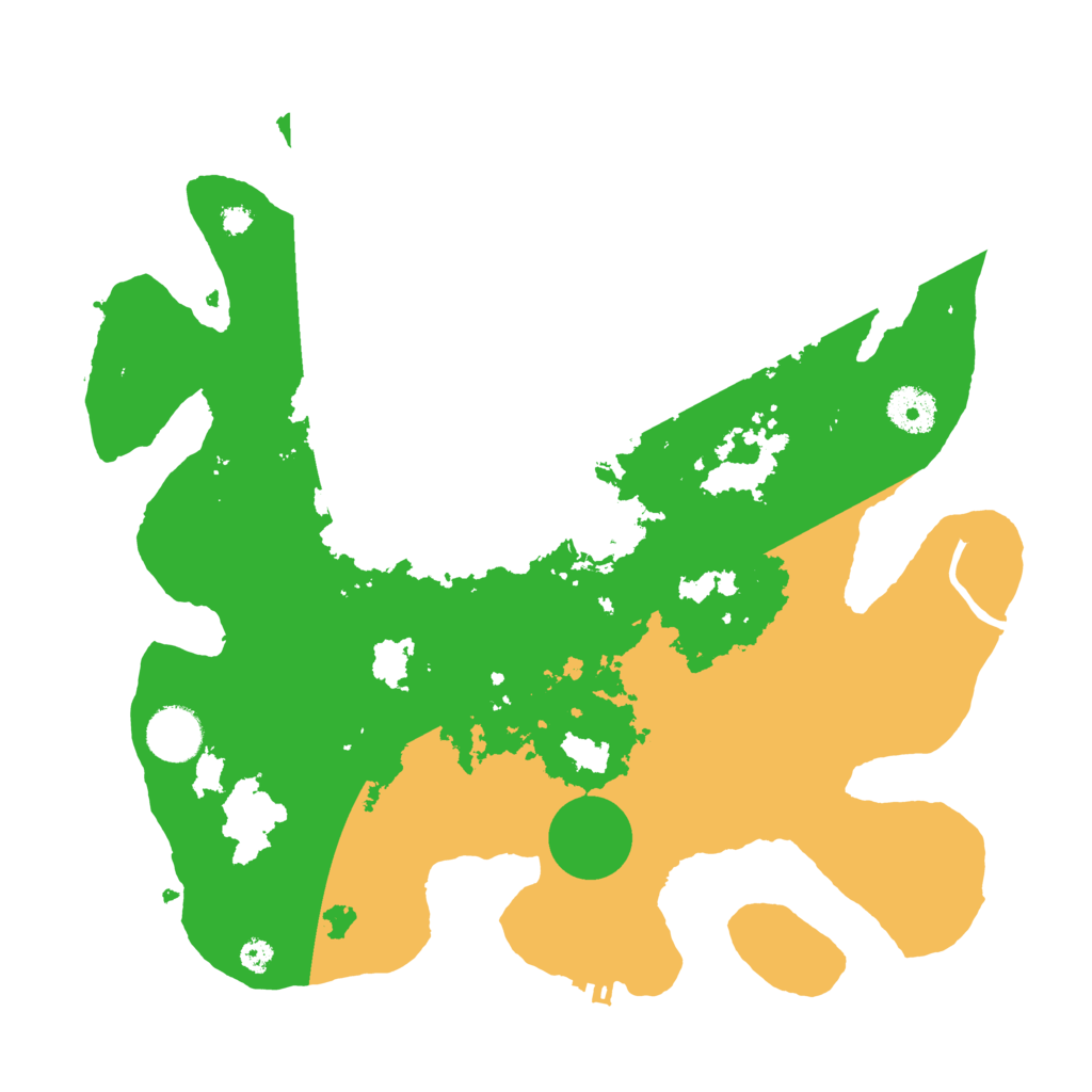 Biome Rust Map: Procedural Map, Size: 3450, Seed: 80960123