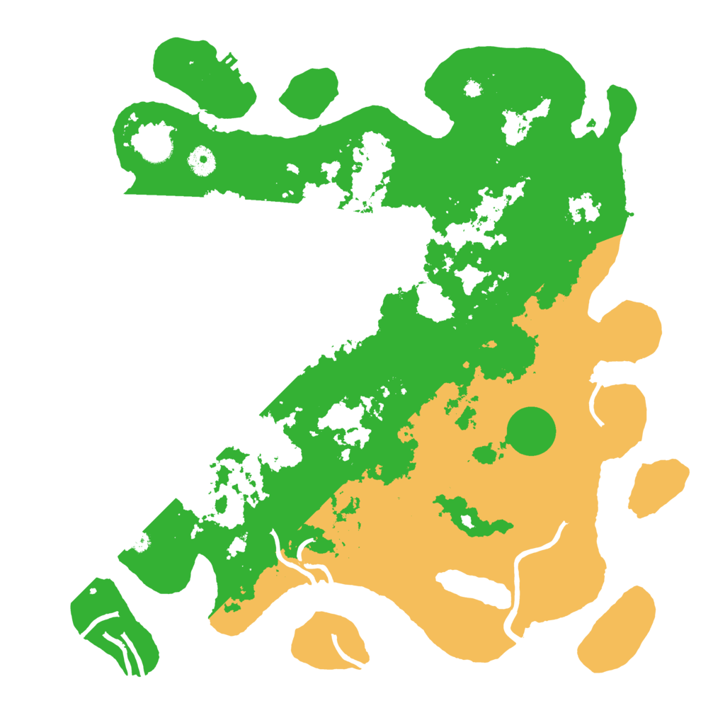 Biome Rust Map: Procedural Map, Size: 3900, Seed: 8255044