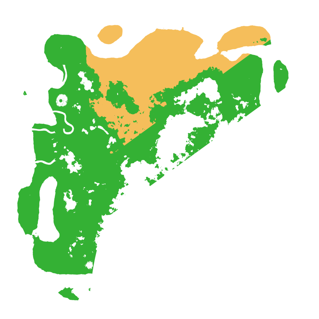 Biome Rust Map: Procedural Map, Size: 4000, Seed: 40987194