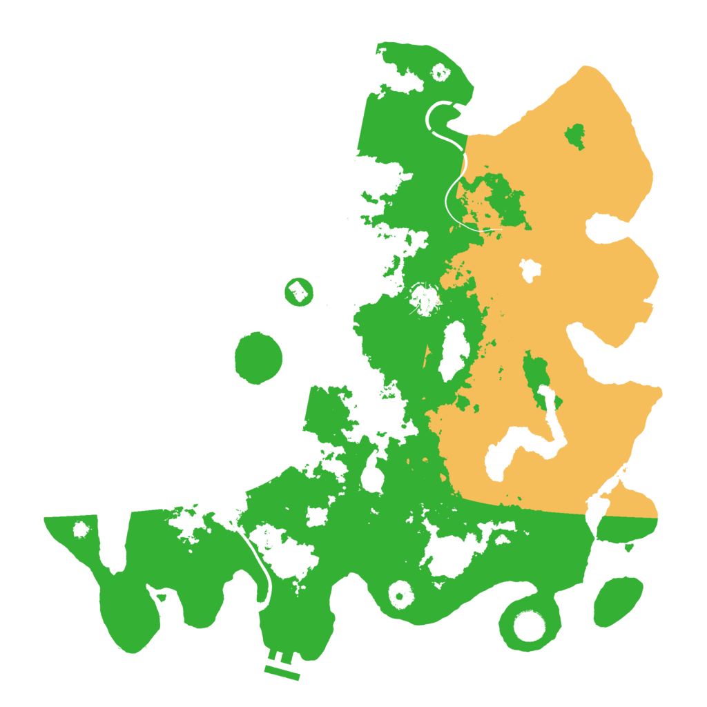 Biome Rust Map: Procedural Map, Size: 4000, Seed: 1957553956