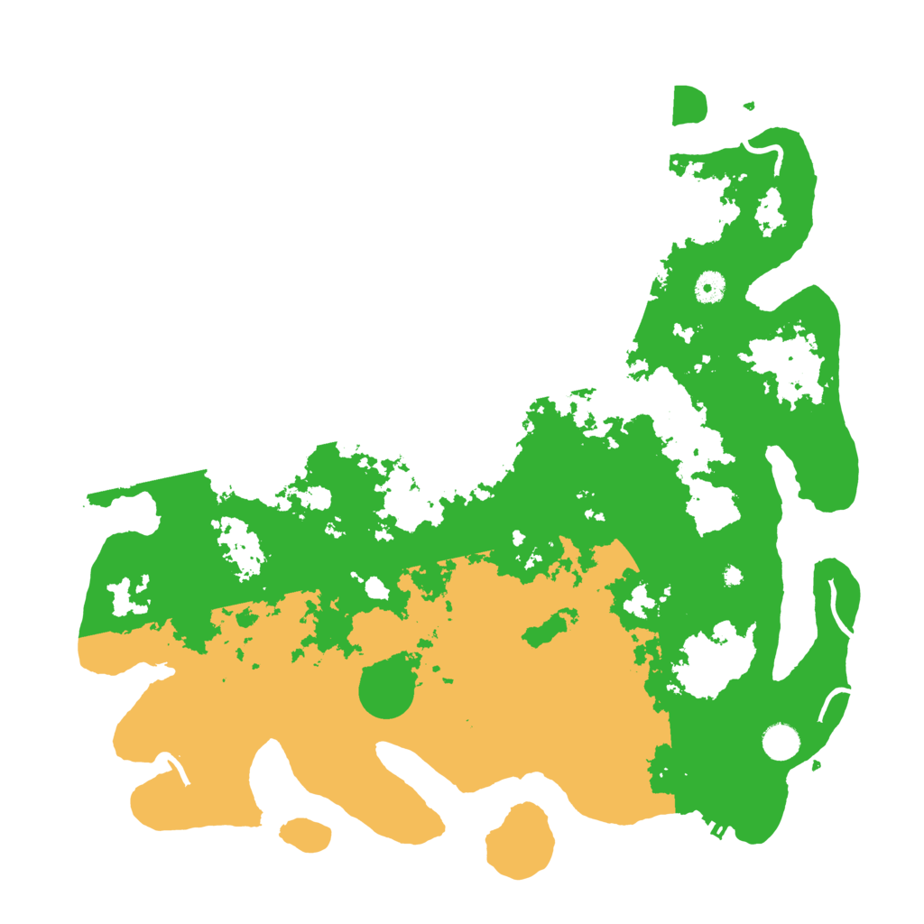 Biome Rust Map: Procedural Map, Size: 4400, Seed: 74554398