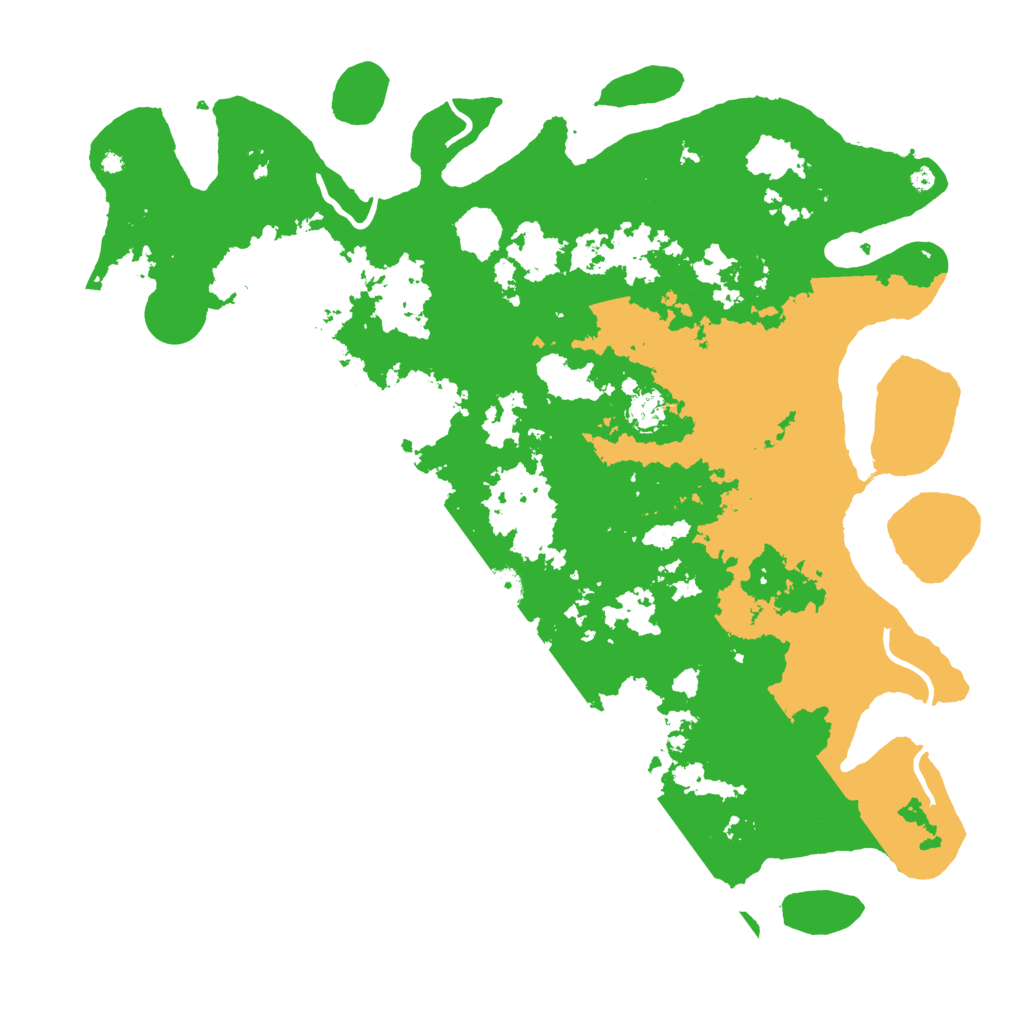 Biome Rust Map: Procedural Map, Size: 4500, Seed: 59989101