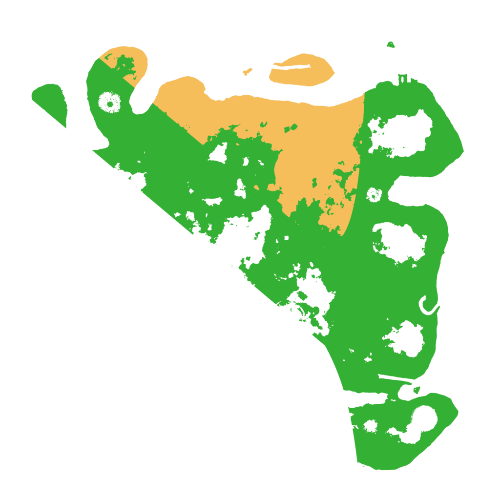 Biome Rust Map: Procedural Map, Size: 3450, Seed: 909697